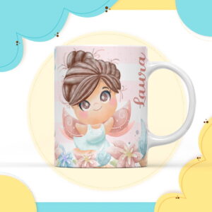 Arte Digital Caneca Fadas