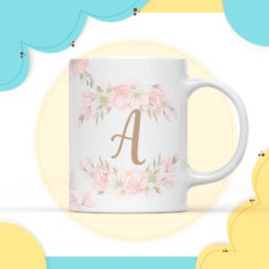 Arte Digital Caneca Floral