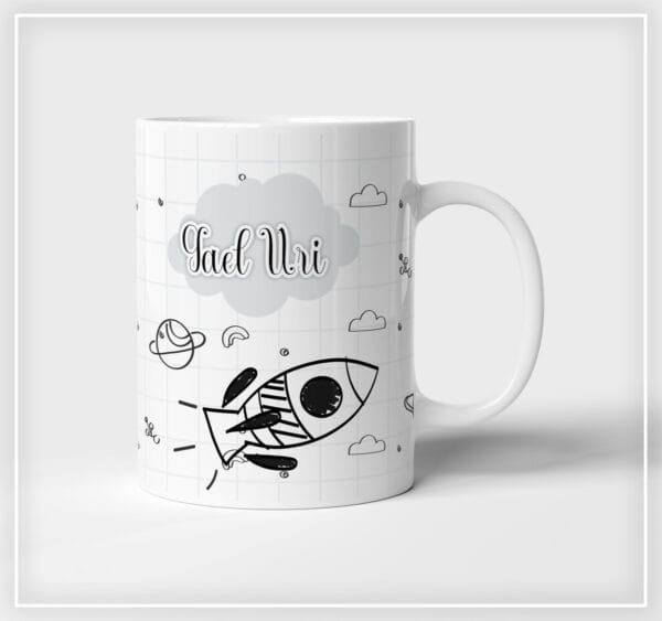 Arte Digital Caneca Galáxia