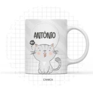 Arte Digital Caneca Gatinho 34 Arte Digital Caneca Gatinho