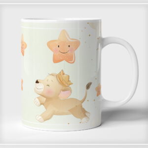 Arte Digital Caneca Leãozinho Coroa - Arquivo Digital 16 Arte Digital Caneca Leãozinho Coroa - Arquivo Digital