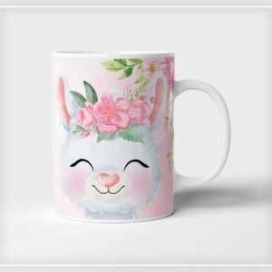 Arte Digital Caneca Lhama Cute