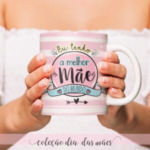 Arte Digital Caneca Mãe - Modelo 10