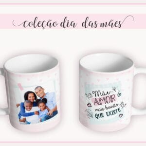 Arte Digital Caneca Mãe - Modelo 11