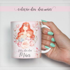 Arte Digital Caneca Mãe - Modelo 9 - Arquivo Digital 19 Arte Digital Caneca Mãe - Modelo 9 - Arquivo Digital