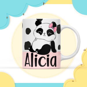 Arte Digital Caneca Panda Menina - Arquivo Digital 10 Arte Digital Caneca Panda Menina - Arquivo Digital