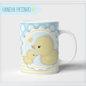 Arte Digital Caneca Patinho