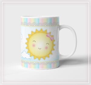 Arte Digital Caneca Raio de Sol