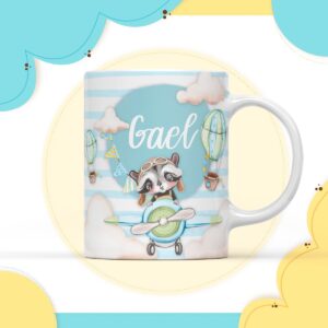 Arte Digital Caneca Transportes Aéreos