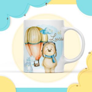 Arte Digital Caneca Ursinho Baloeiro