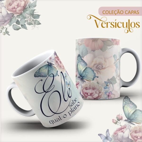 Arte Digital Canecas Versículos