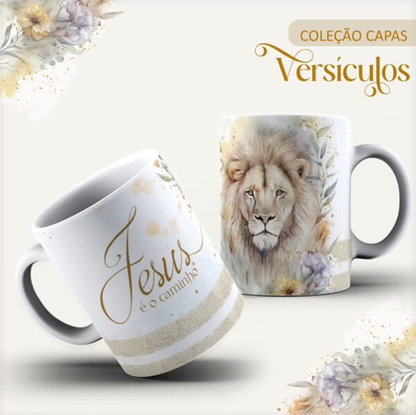 Arte Digital Canecas Versículos