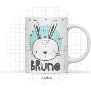 Arte Digital Coelho Escandinavo
