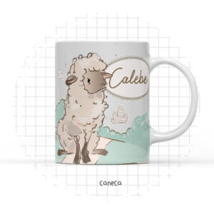 Arte Digital Cristão para Caneca