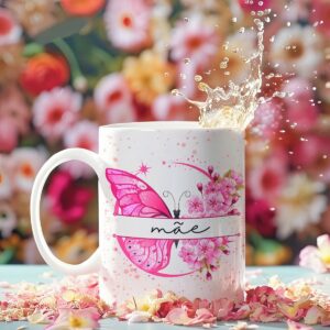 arte digital mae a mais linda metamorfose ja registrada arte caneca florks