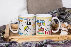Arte Digital para Caneca - Flork Estiloso em JPG