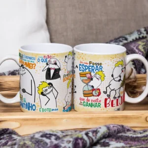 Arte Digital para Caneca - Flork Estiloso em JPG