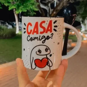 Arte Digital para Caneca Flork - Limpeza em Dupla PNG
