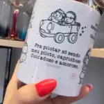 Arte para Caneca Coração Aeroporto em Corel Draw