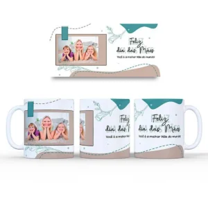 Arte para Caneca Dia das Mães - Arquivo PNG