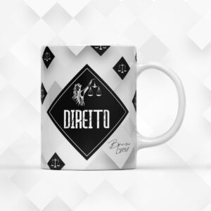 Arte para Caneca Direito Masculina
