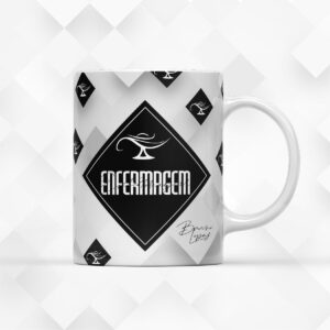 Arte para Caneca Enfermagem Masculina