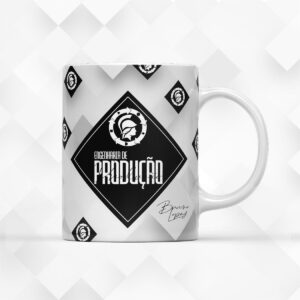 Arte para Caneca Engenharia de Produção Masculina
