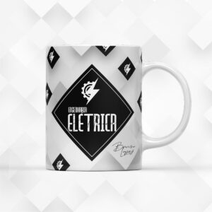 Arte para Caneca Engenharia Elétrica Masculina