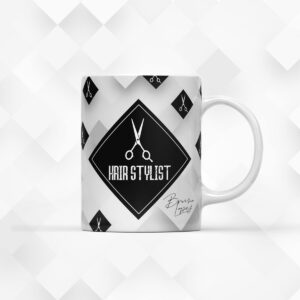 Arte para Caneca Hair Style Masculina