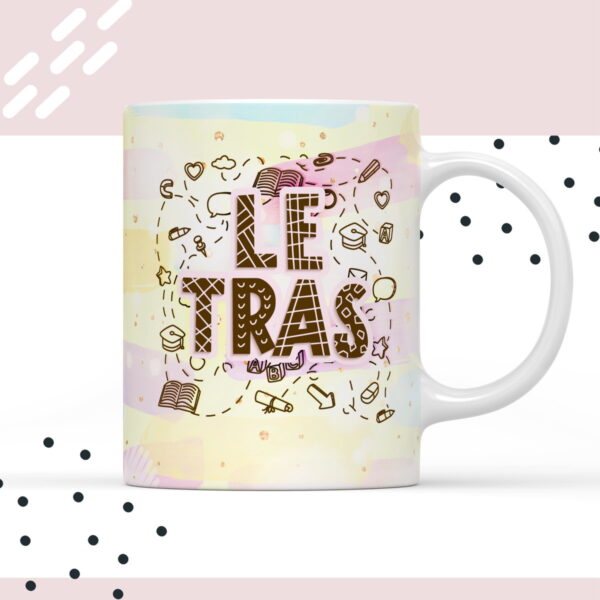 Arte para Caneca Letras