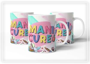 Arte para Caneca Manicure