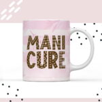 Arte Para Caneca Manicure Png Sublimacao
