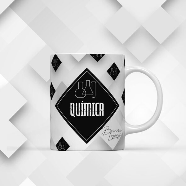 Arte para Caneca Química Masculina