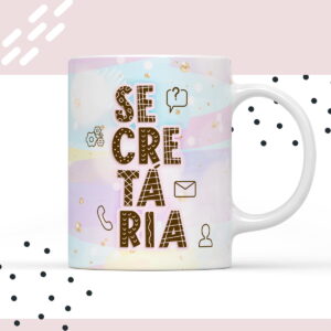 Arte para Caneca Secretária