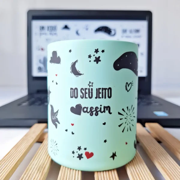Arte para Caneca "Um Xodó Pra Mim" em PNG - Studio Kako
