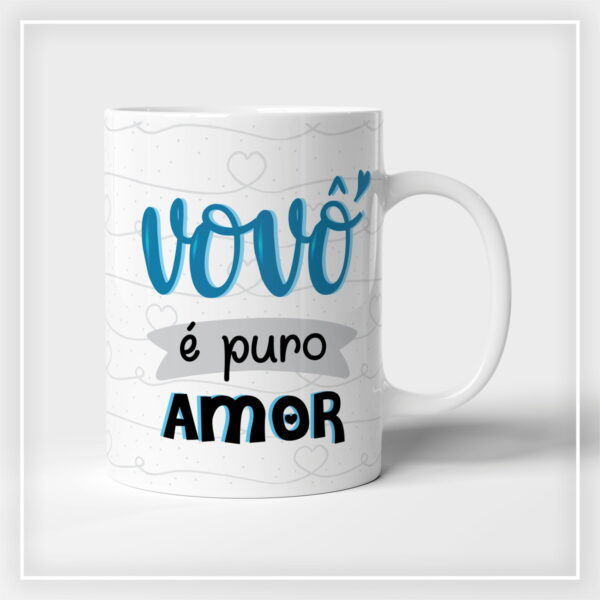 Arte para Canecas Dia dos Avós
