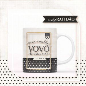 Arte para Sublimação Caneca - Vovô