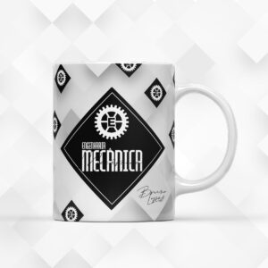 Arte para Xícara Mecânica Masculina