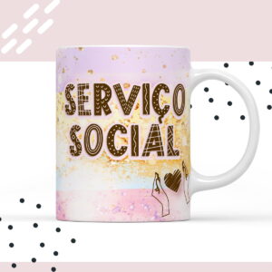 Arte para Xícara Serviço Social
