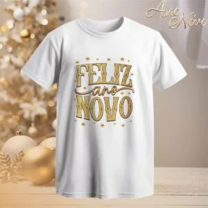 Artes Camisetas Ano Novo 2024