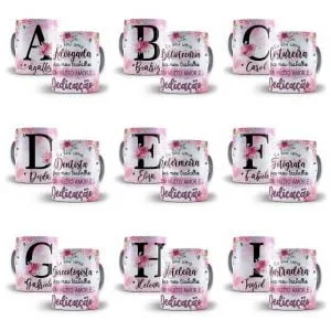 Artes Caneca Almofada Alfabeto Floral Profissões Em Corel 7 Artes Caneca Almofada Alfabeto Floral Profissões Em Corel