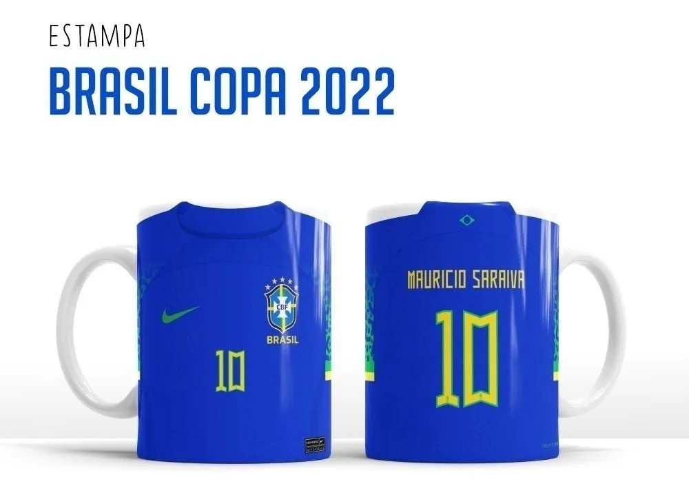 Artes Caneca Brasil Seleção Time Copa Do Mundo 2022 1 Artes Caneca Brasil Seleção Time Copa Do Mundo 2022