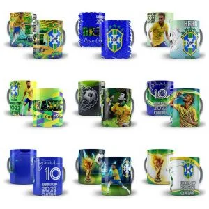 Artes Caneca Da Copa 2022 Sublimação Corel E Photoshop 4 Artes Caneca Da Copa 2022 Sublimação Corel E Photoshop