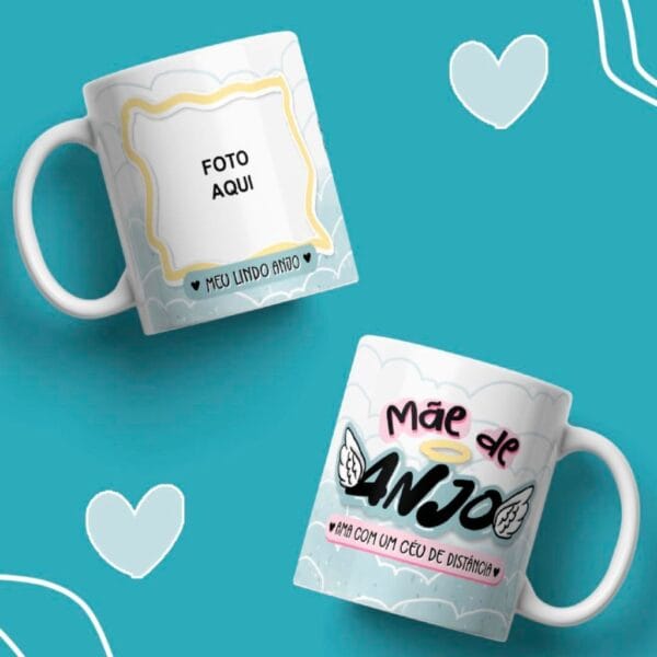 Artes Caneca Dia das Mães Autista Pet Dog Cat Super Mãe Png