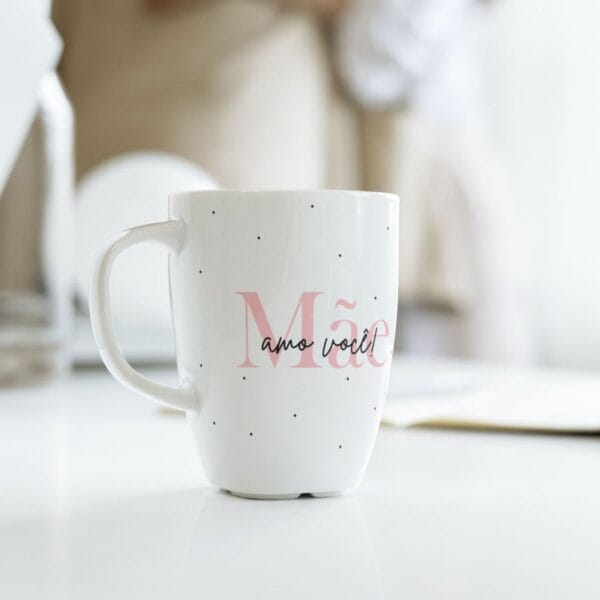 Artes Caneca Dia das Mães Minimalista Linhas Elegantes - Imagem 9