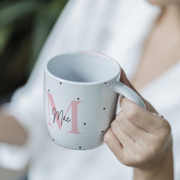 Artes Caneca Dia das Mães Minimalista Linhas Elegantes - Imagem 8