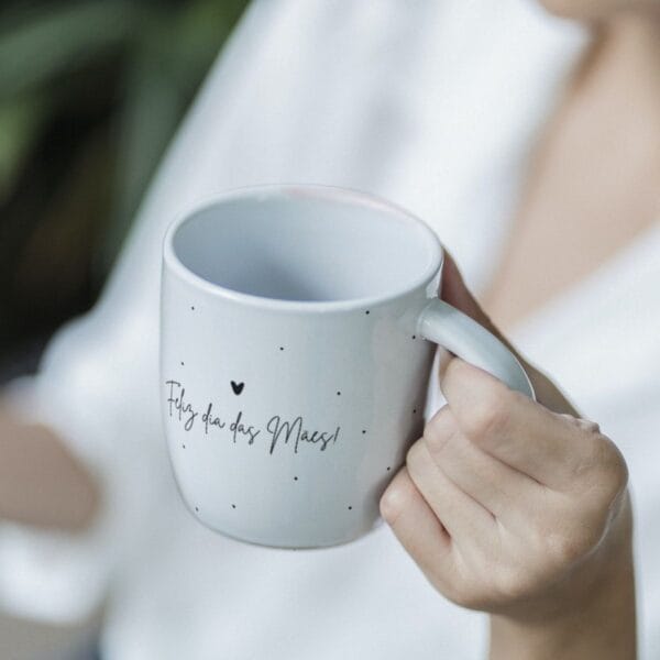 Artes Caneca Dia das Mães Minimalista Linhas Elegantes - Imagem 7