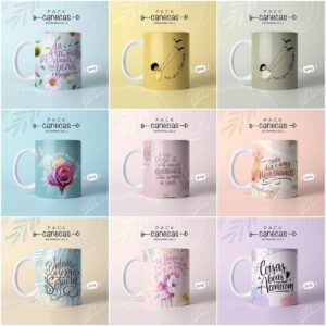 Artes Caneca Dia Das Mulheres Frases Motivacionais Em Jpg