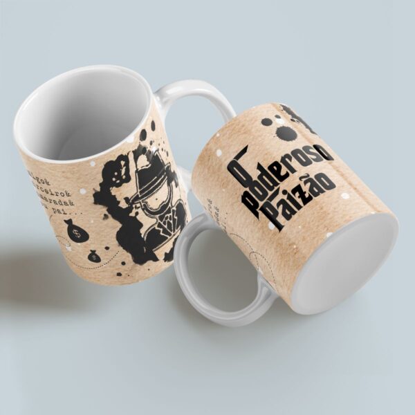 Artes Caneca Dia dos Pais das Galáxias Sublimação Frases