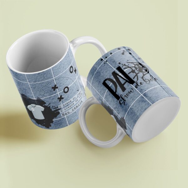 Artes Caneca Dia dos Pais das Galáxias Sublimação Frases